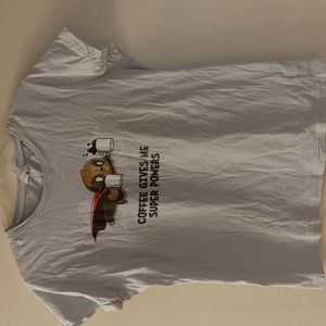 "Coffee Gives Me Super Powers" Tee